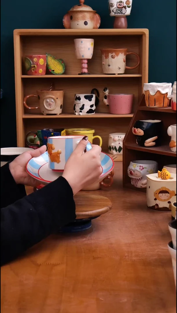 摆件陶景德镇原创手工陶瓷