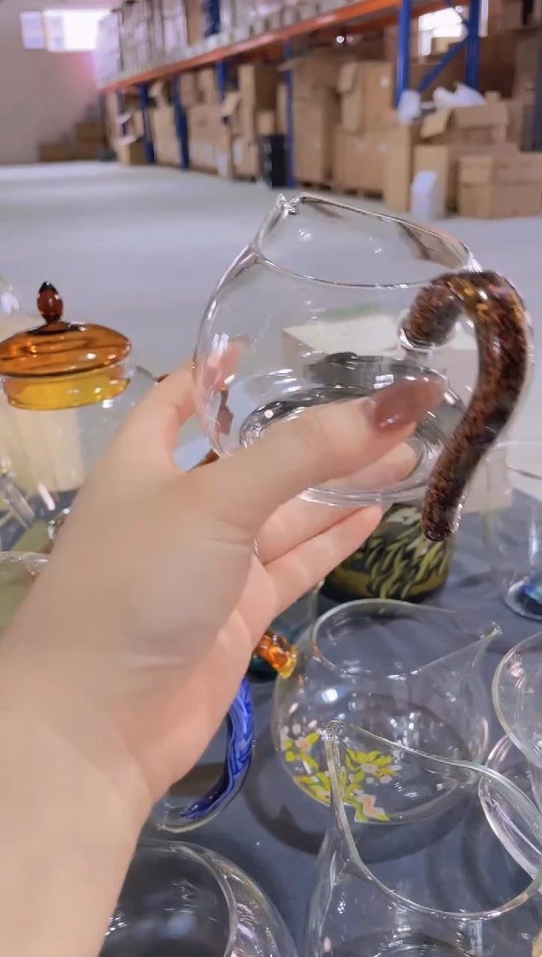 玻璃手工艺品九河孤品淡然红晶