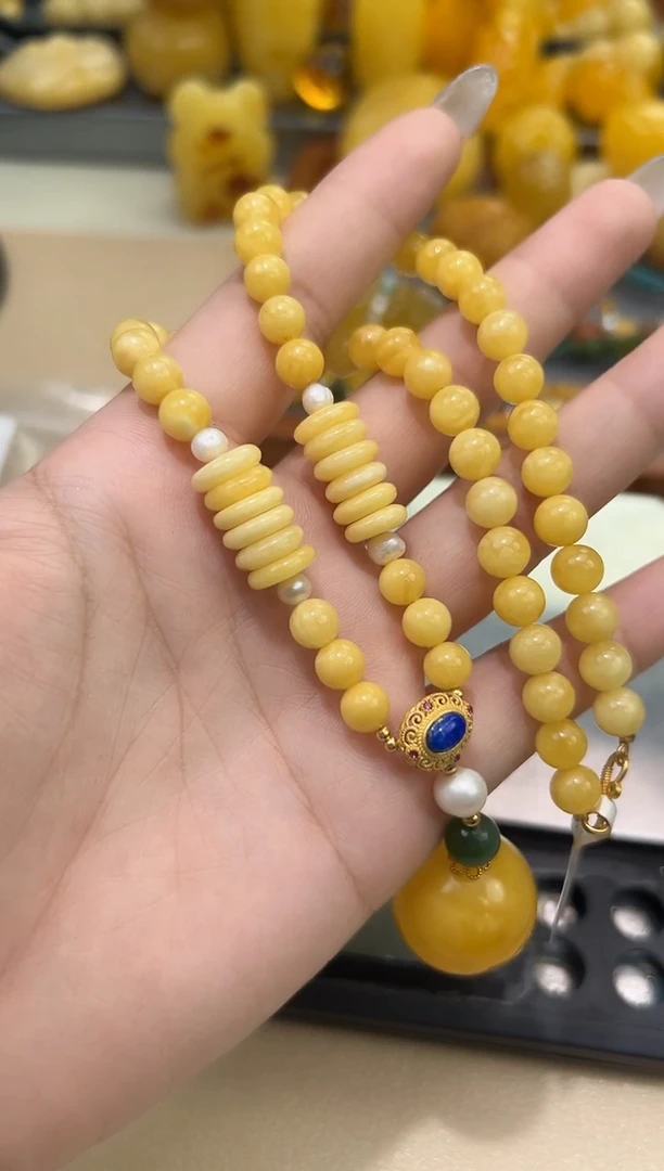 裸石琥珀未镶嵌琥珀蜜蜡吊坠