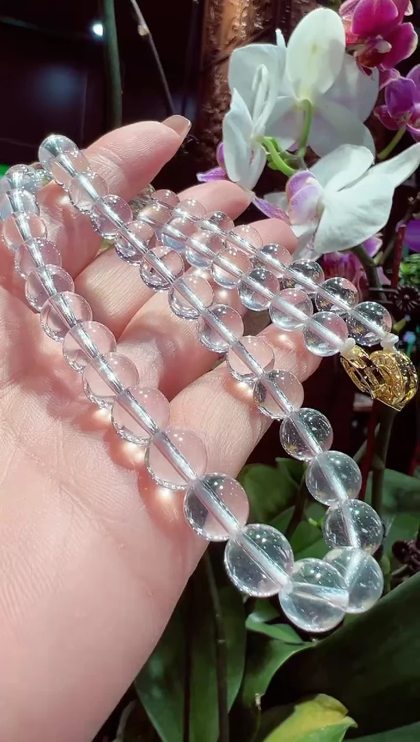 【闪购商品】水晶项链未镶嵌水晶项链