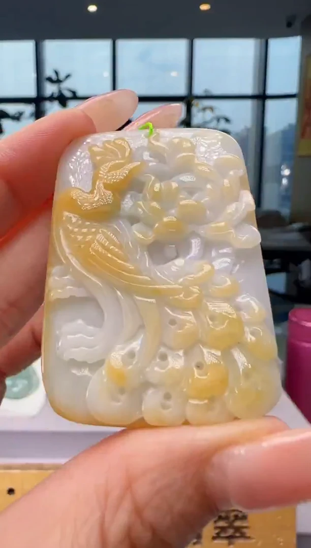 吊坠(不含链)未镶嵌翡翠YJ@@60B7J20207