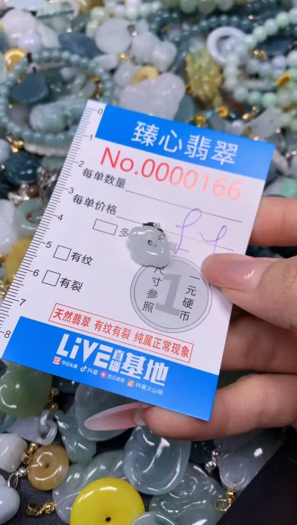 【闪购商品】翡翠颈饰未镶嵌含绳000166