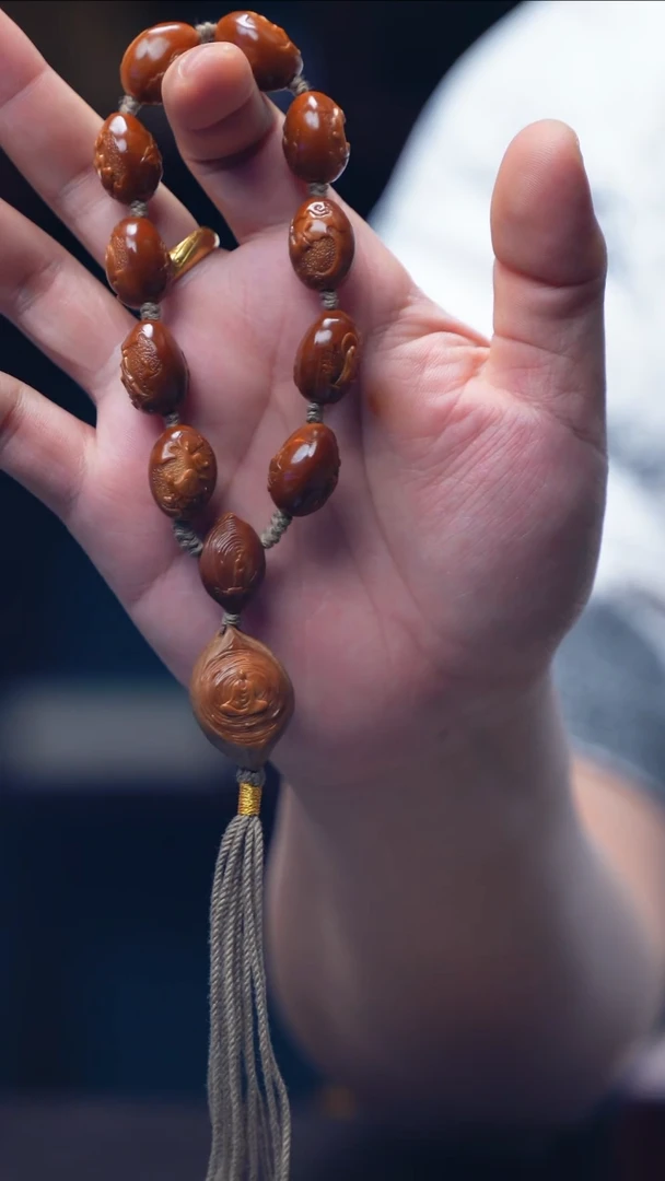 手串/手链橄榄核1.4【浮雕无相佛】