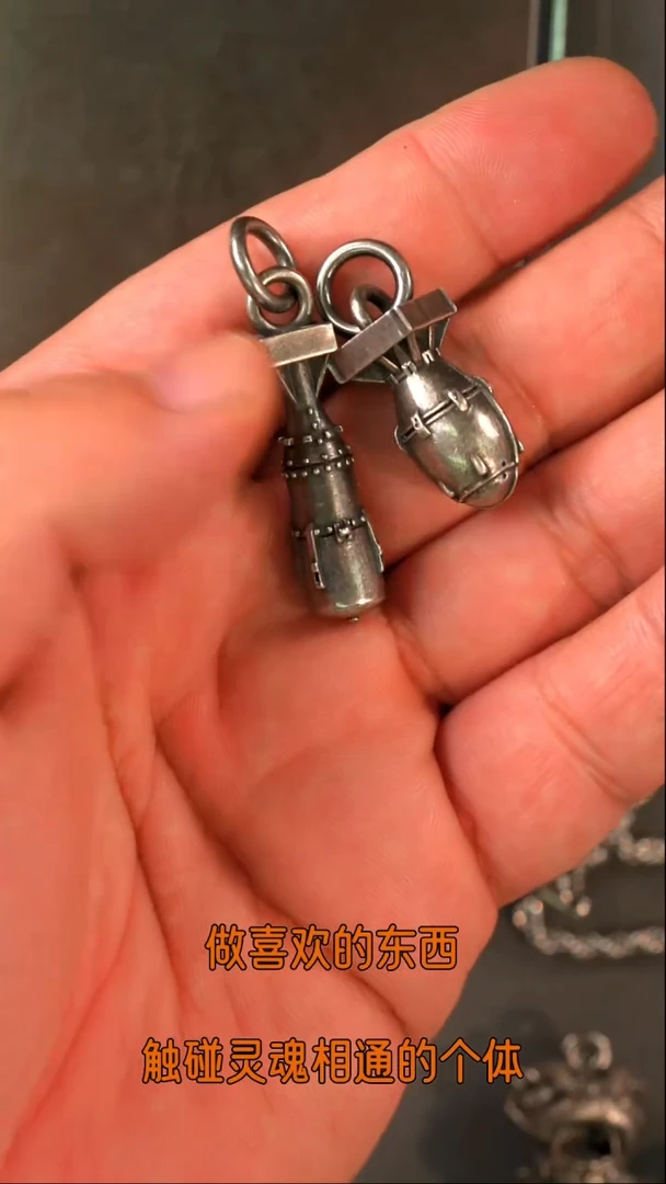 吊坠925银无小男孩胖子925-29