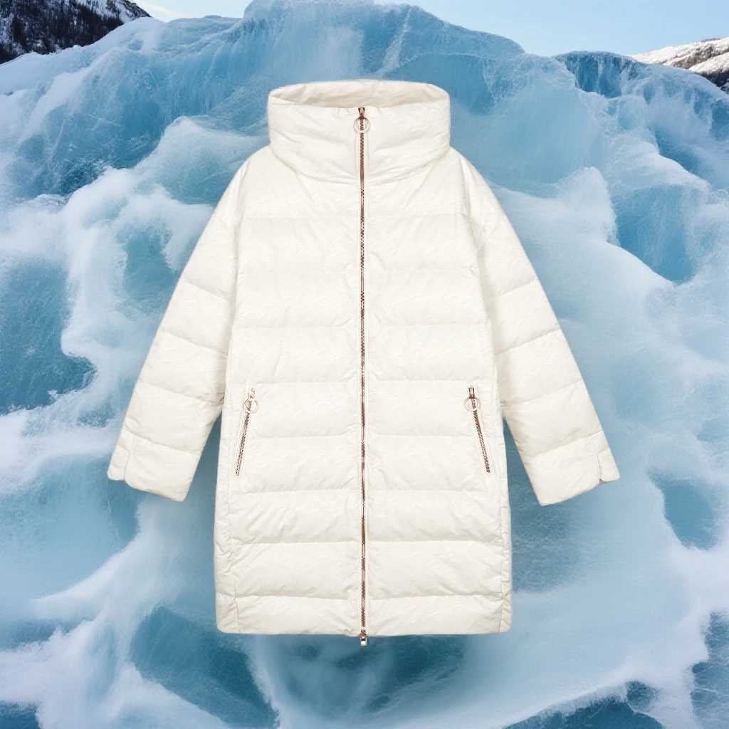 SKECHERS/斯凯奇雅钻高端系列中长款男女羽绒服女款保暖076（瑞峰）