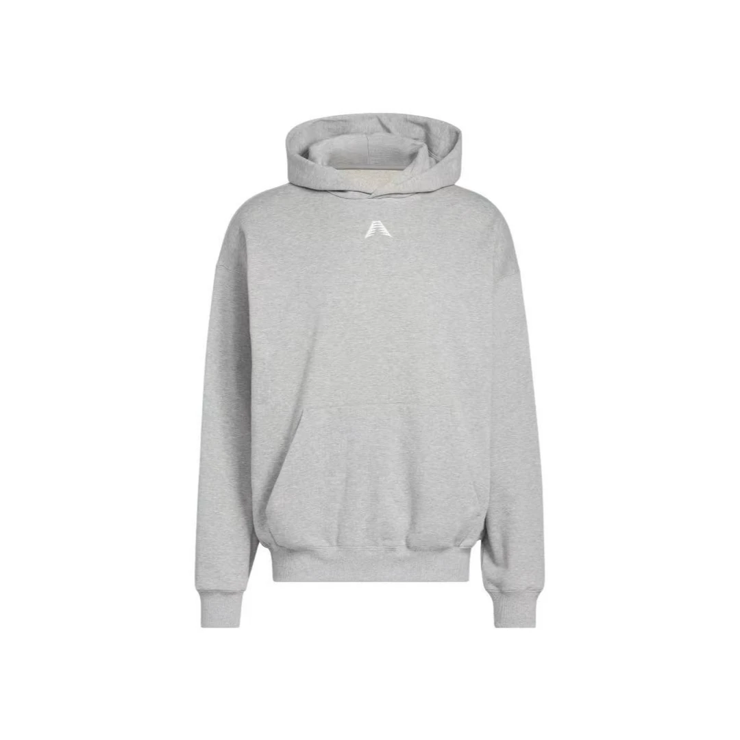 【万象城AD SWC】阿迪达斯舒适时尚百搭连帽长袖卫衣男款灰色JY3974