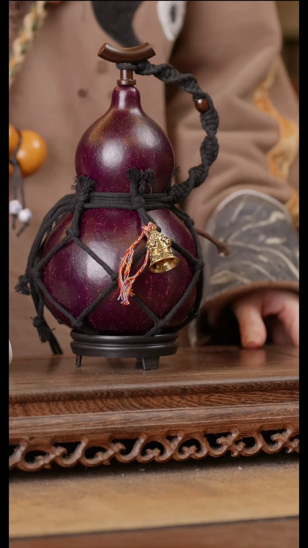 257号精品天然大漆酒葫芦一物一拍~