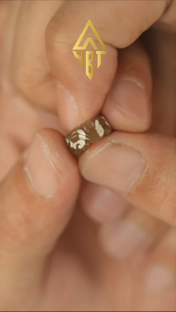 未镶嵌配饰玛瑙/玉髓跑*快卡环