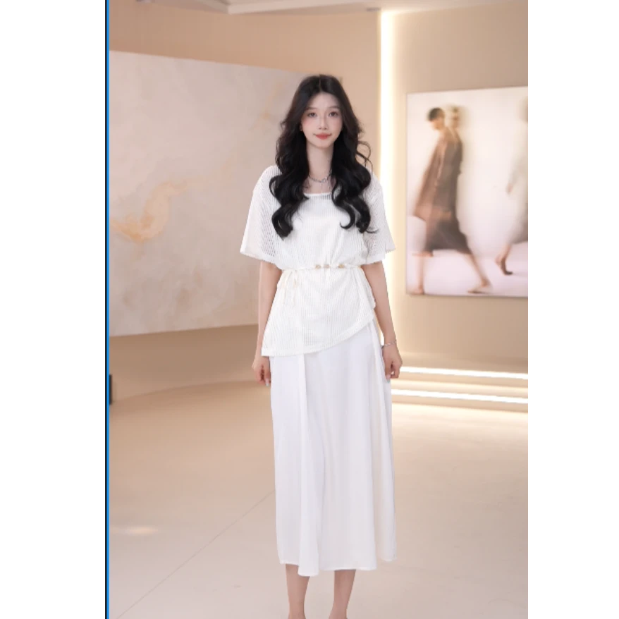 Basic House/百家好休闲风少女风时尚套装时尚气质山本风朋克风