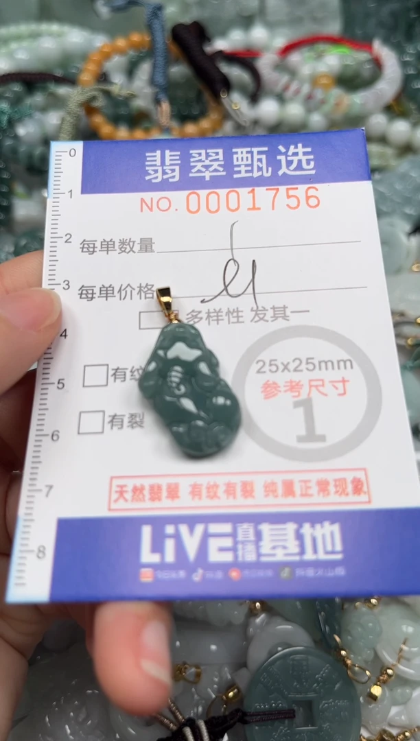 【闪购商品】翡翠颈饰未镶嵌00..1756