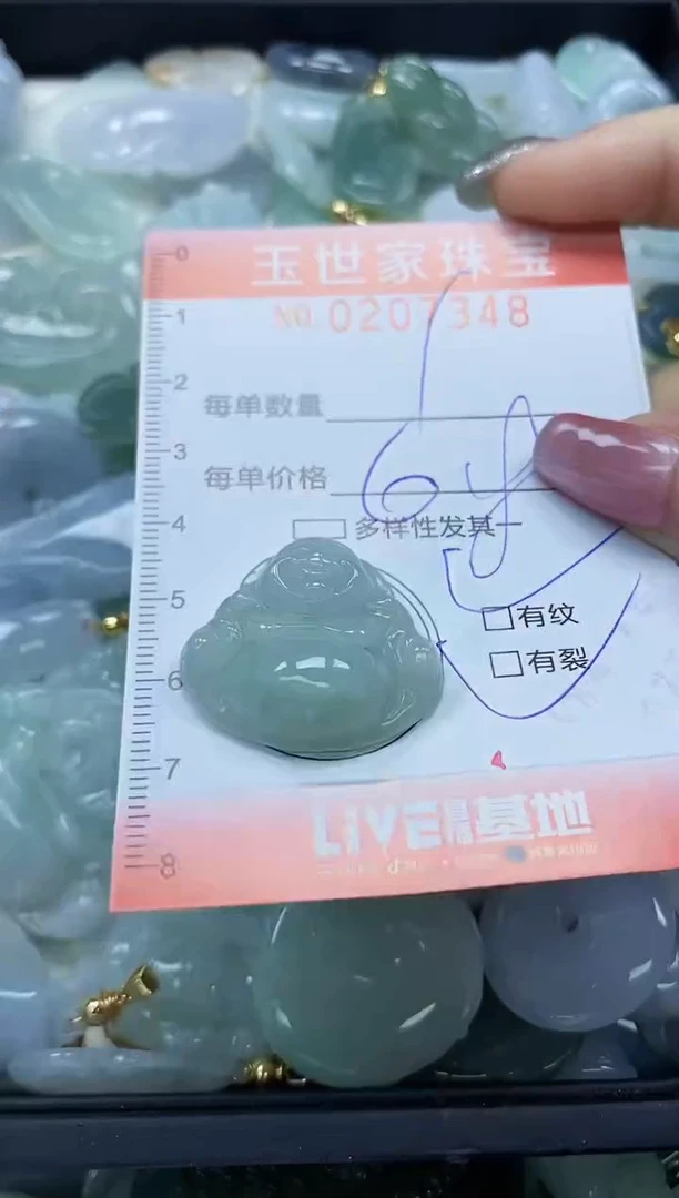 【闪购商品】翡翠颈饰未镶嵌闪购0207348