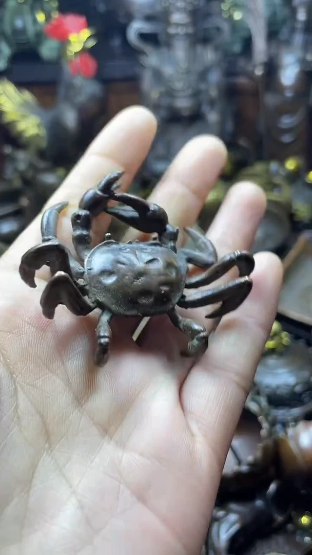 闪购链接，点击下单，有运费险，铜摆件