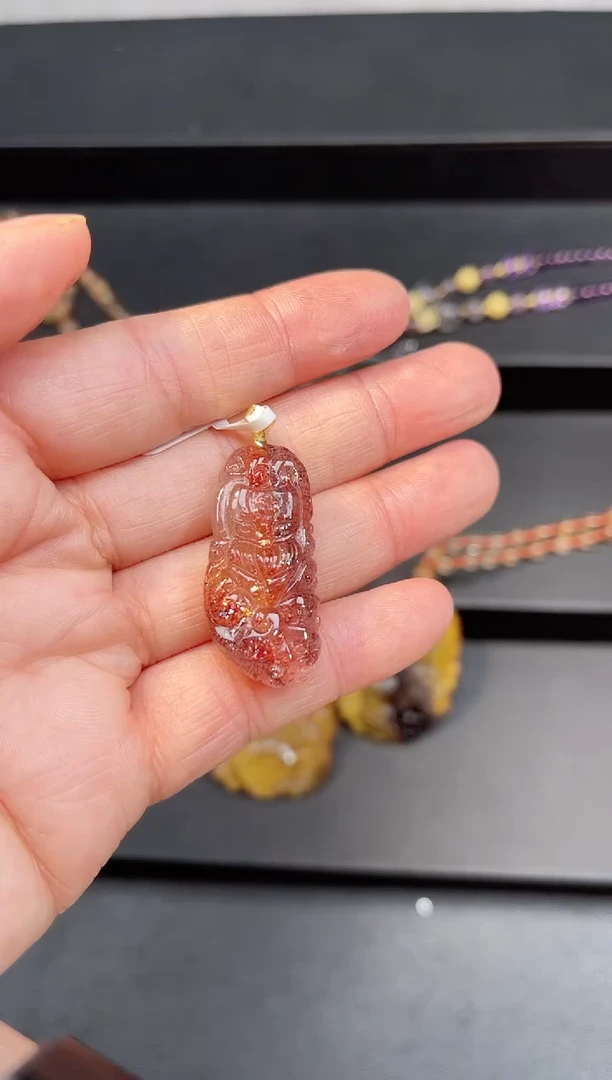 未镶嵌颈饰水晶【百晶灵儿】定制款