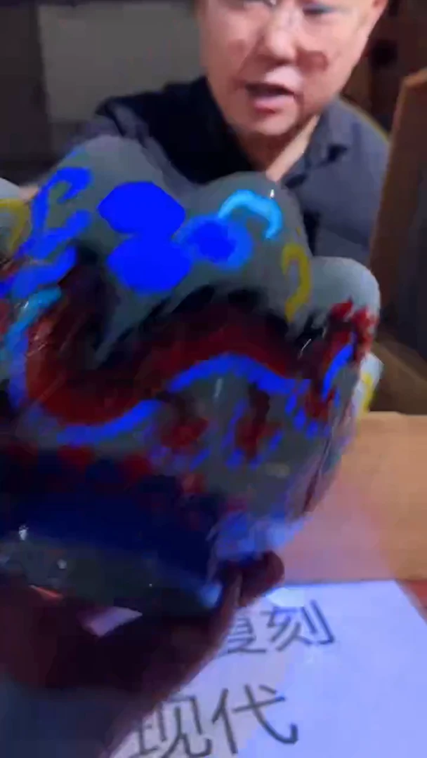 摆件景德镇陶瓷流水147