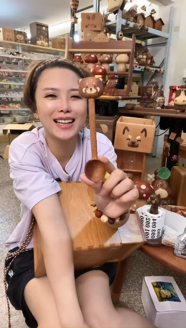 木原木小熊猫勺子