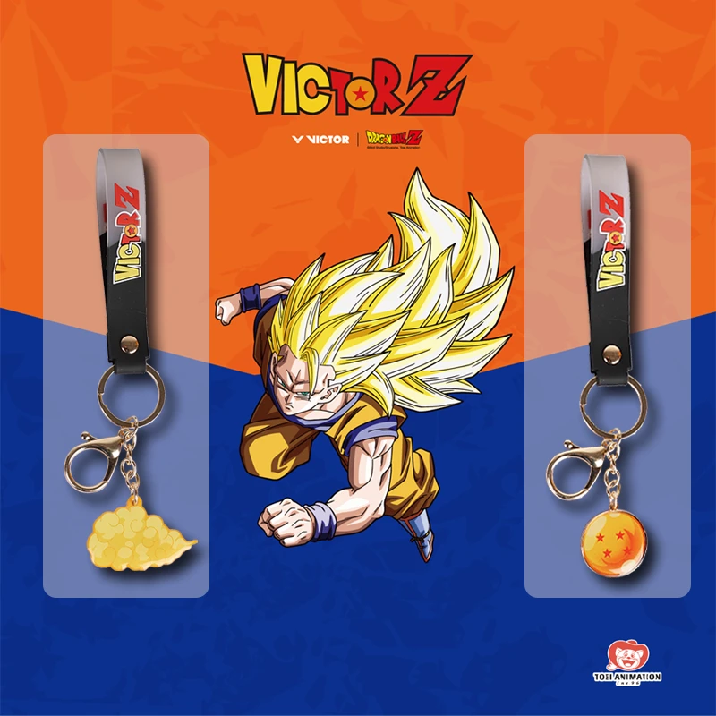 VICTOR/威克多龙珠联名系列周边钥匙扣挂件PG6010/6011DBZ