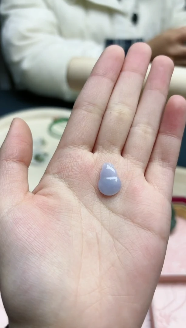 【闪购商品】翡翠挂件未镶嵌翡翠葫芦挂件*1 YN编绳