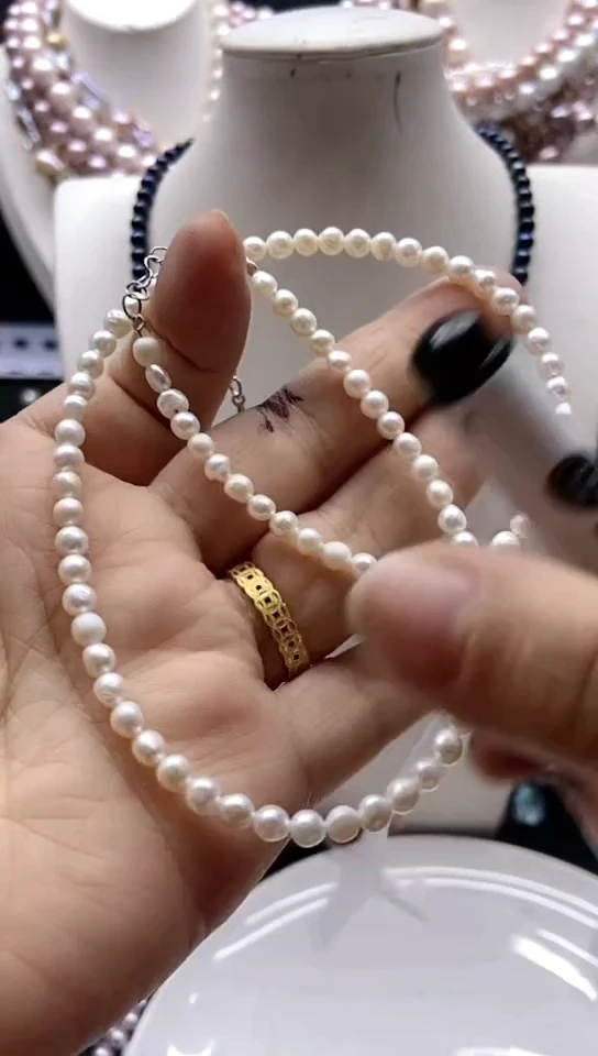 颈饰未镶嵌淡水珍珠1