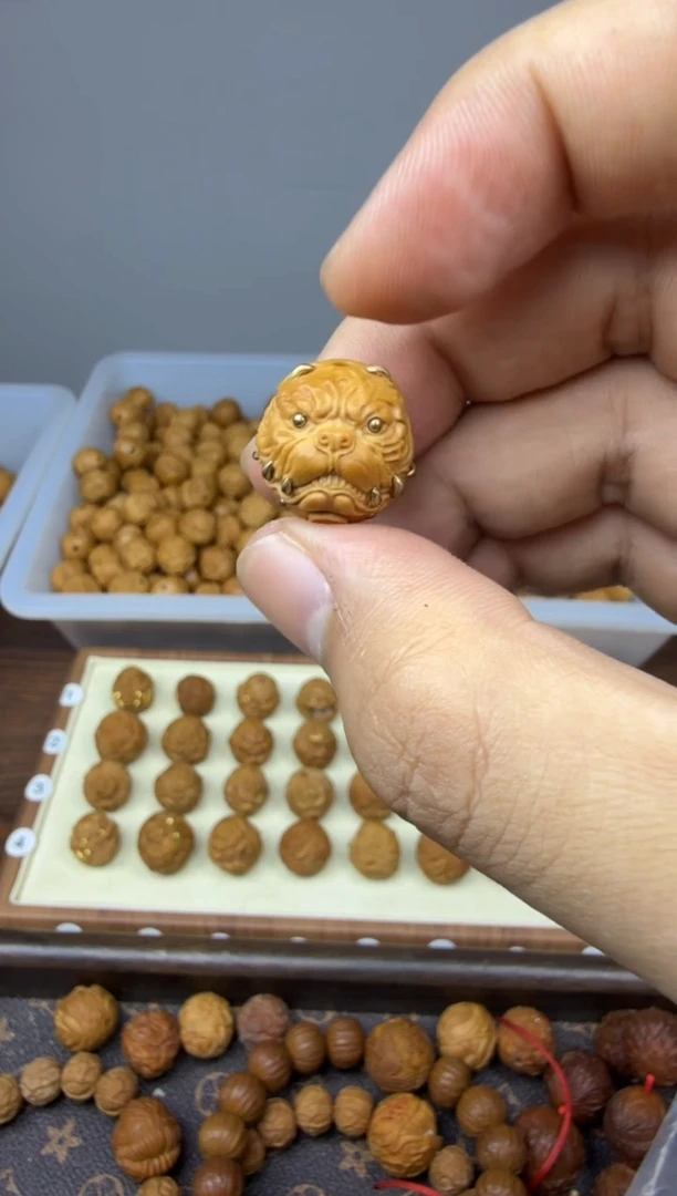 吊坠猴头核桃新款 狗王  重工