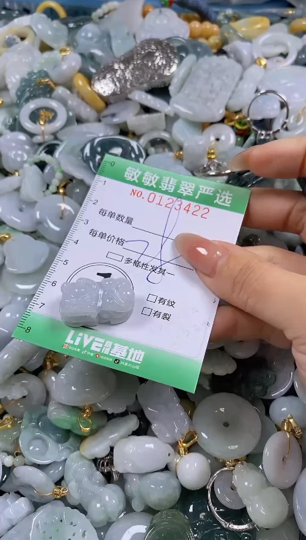 【闪购商品】翡翠颈饰未镶嵌闪购0123422