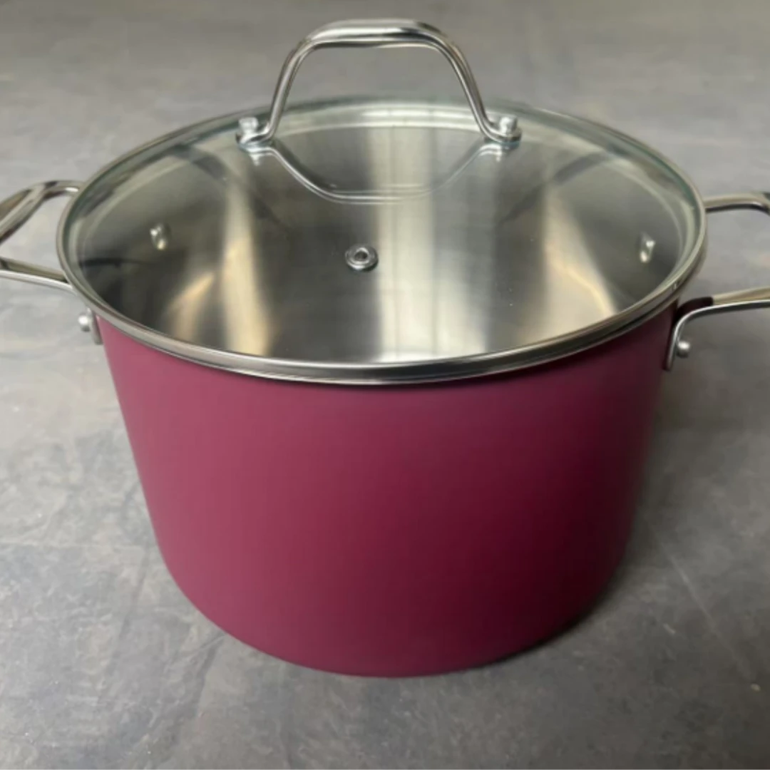 918【十妹专属】Ciwete 24cm红色汤锅 NO.17