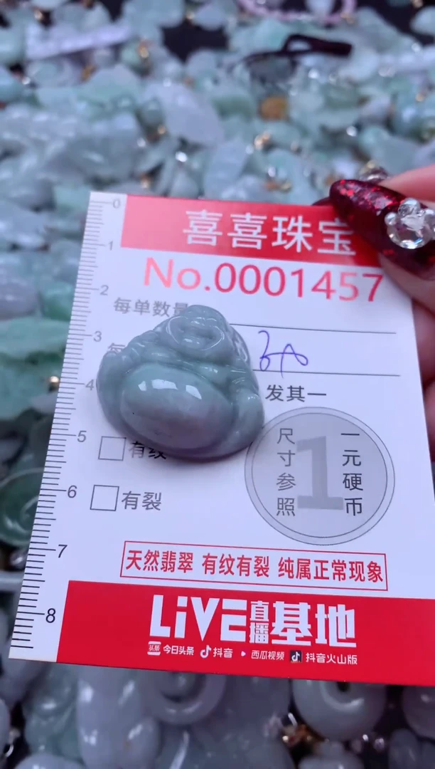 颈饰未镶嵌翡翠1457