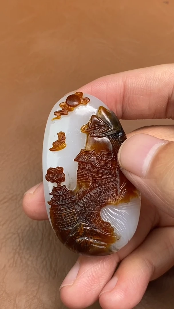 颈饰未镶嵌和田玉越*32131