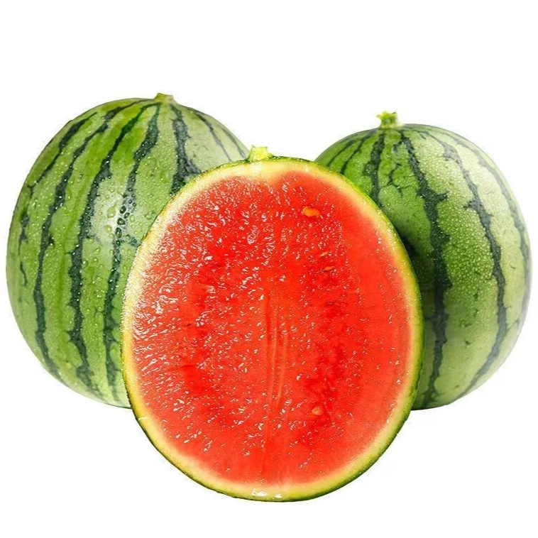 【韩大乐】麒麟西瓜半个（5斤左右）一刀切颜色偏红云南省