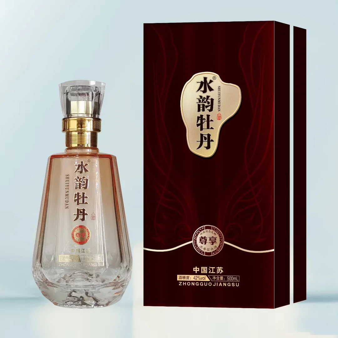 水韵牡丹水韵牡丹（尊享版42°）浓香型 一箱6瓶42度500ml/瓶