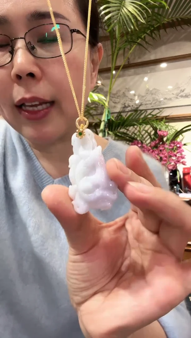 【闪购商品】翡翠颈饰未镶嵌国风