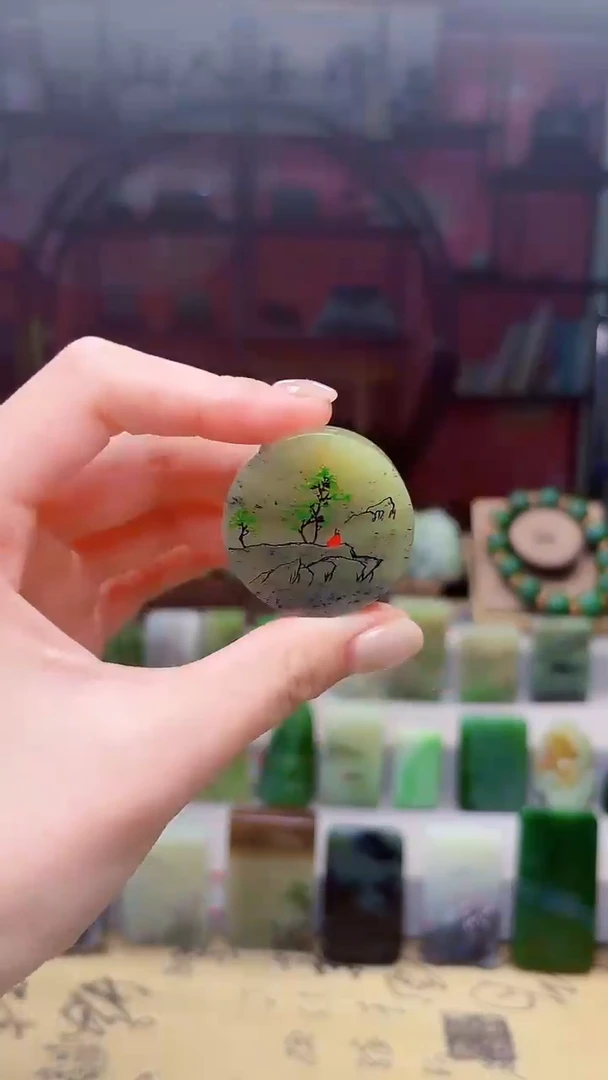 未镶嵌和田玉挂件12