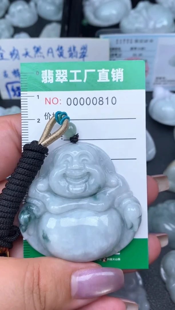 翡翠未镶嵌颈饰缅甸天然A货翡翠0810