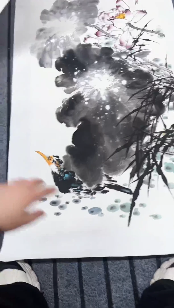 精品国画花鸟作品