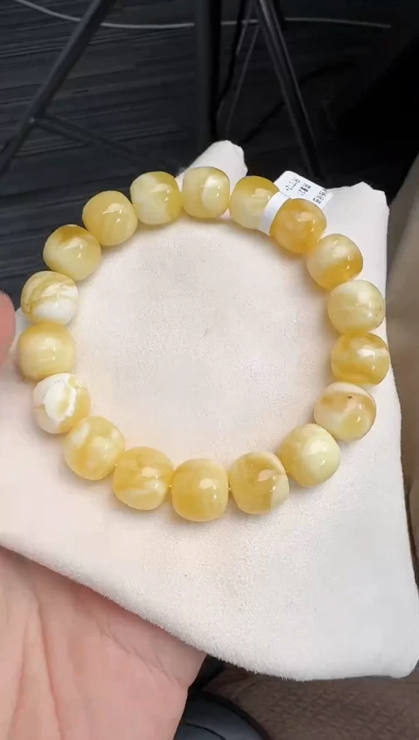 未镶嵌琥珀手串蜜蜡手串