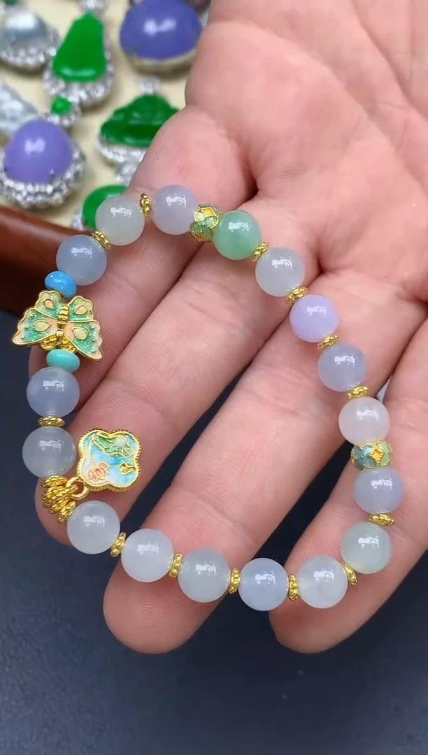 颈饰未镶嵌翡翠小*吧343-中国好珍宝