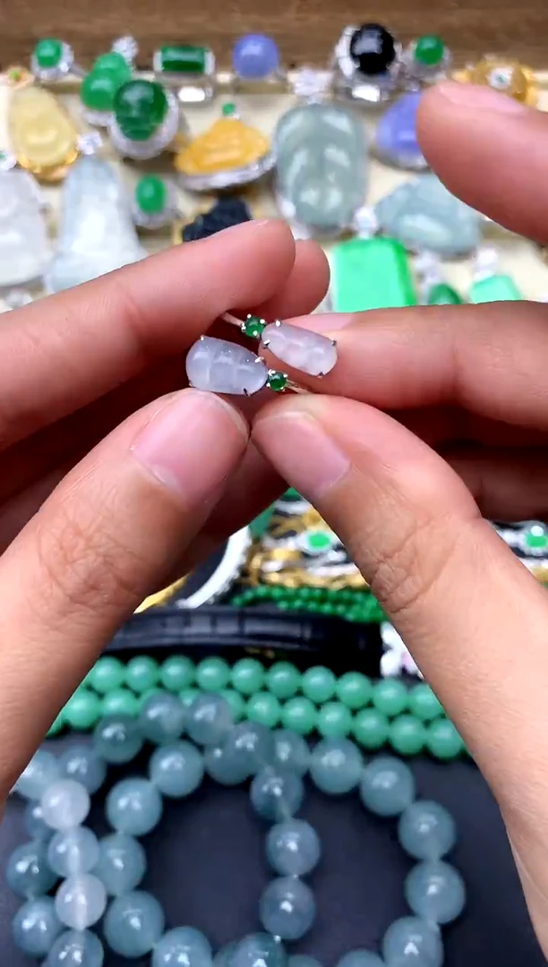 【闪购商品】翡翠戒指18K金镶嵌76-中国好珍宝