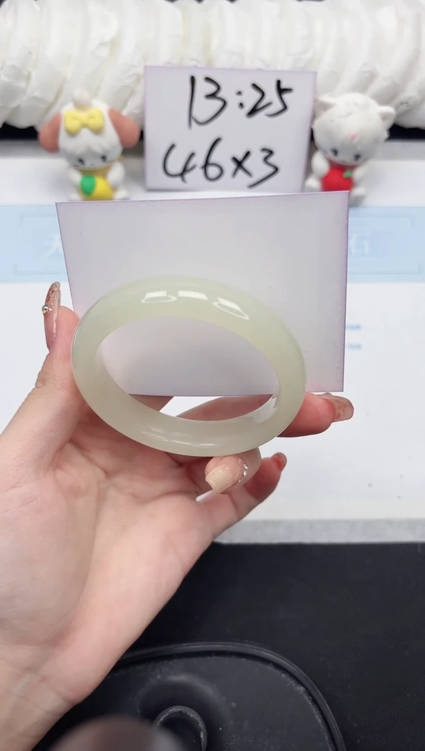 未镶嵌手镯石英质玉9-56