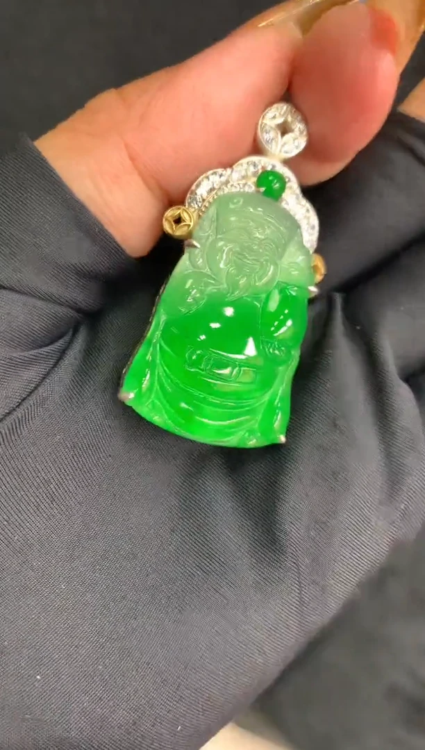 定制翡翠银S925镶嵌85定制翡翠-多样性发货（发其一）