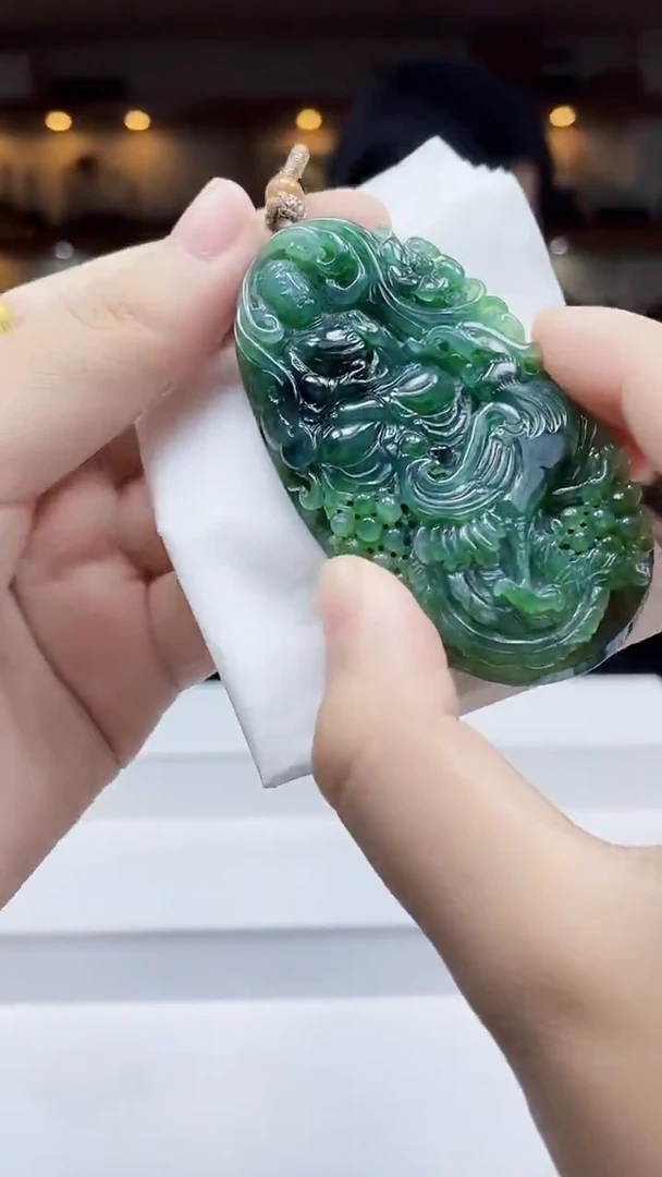 未镶嵌定制翡翠吊坠233