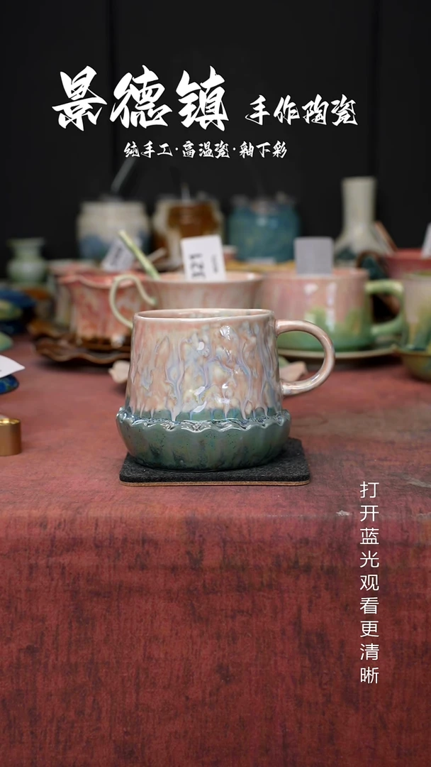 原创景德镇手工高温陶瓷391