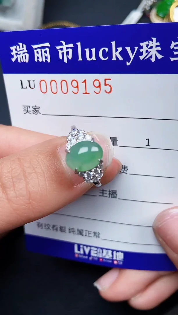 【闪购商品】翡翠颈饰银S925镶嵌9195