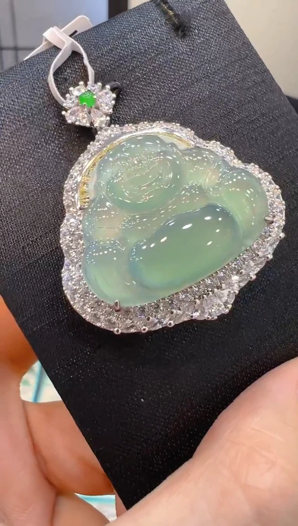 翡翠银S925镶嵌吊坠(不含链)多样性团购发一件