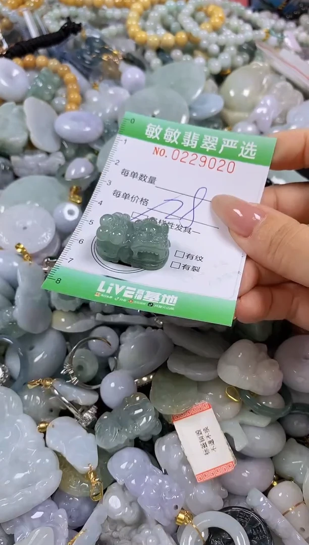 翡翠未镶嵌颈饰闪购0229020多样性发其一