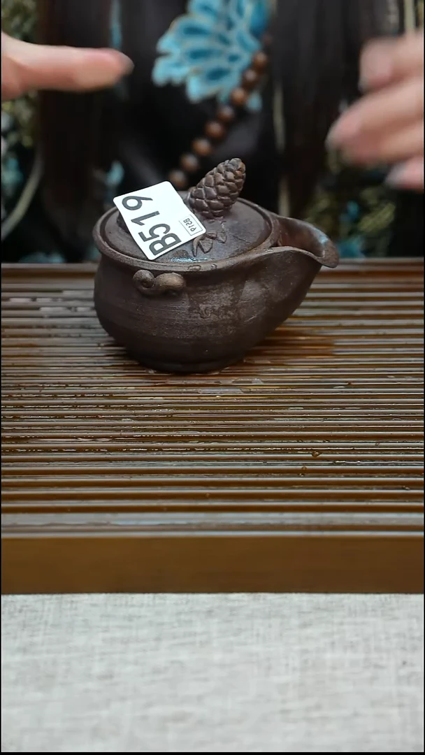 纯手工粗陶茶具 每只不同