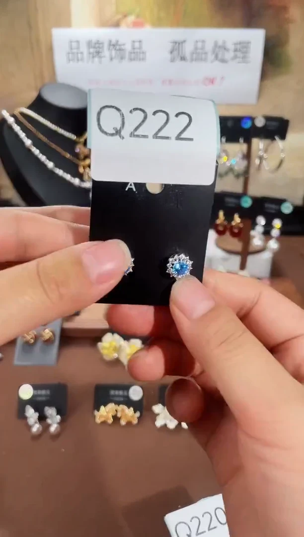合金925银锆石Q222