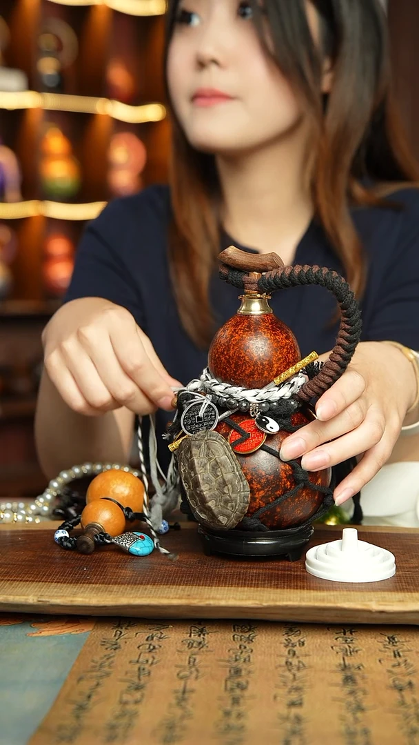 269号精品大漆酒葫芦防腐防渗装水茶酒