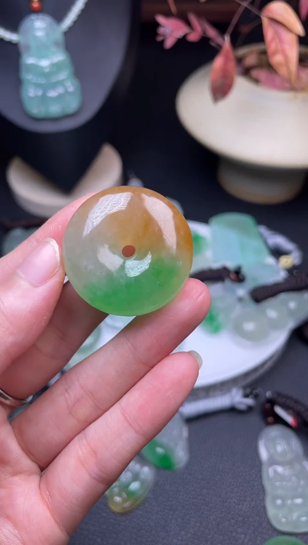 珐琅非金属精品吊坠一物一拍