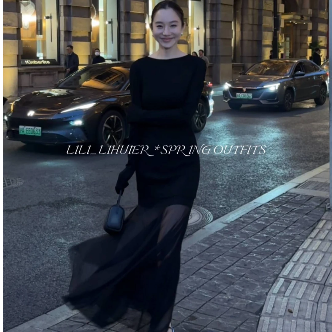 Li Hui Er【爱丽丝夜曲】2025气质轻奢百搭设计师款套装2A0500-1