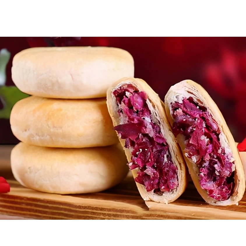 云南特产鲜花饼福袋