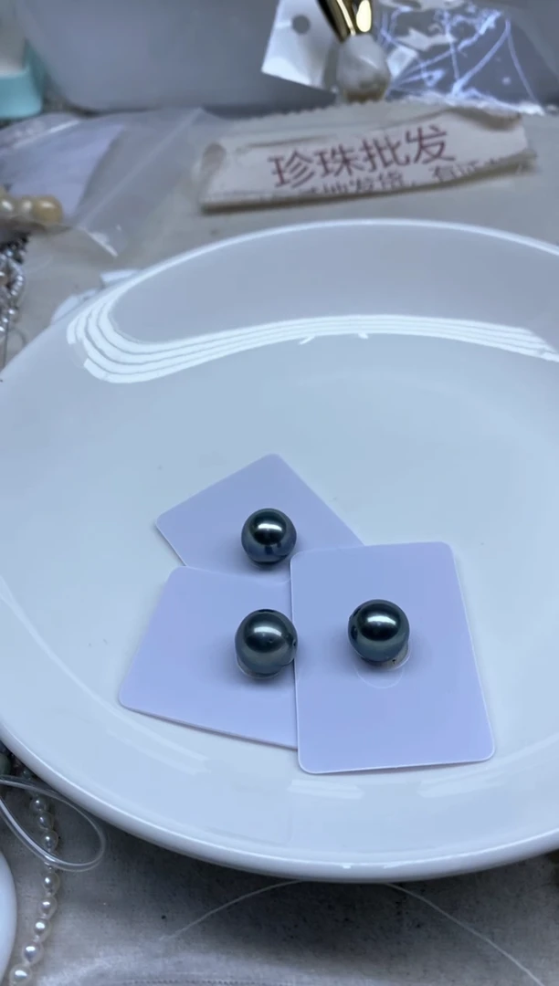 未镶嵌海水珍珠裸珠半孔发1颗